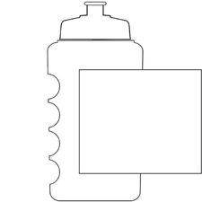 Drinks Bottle Print Area Example